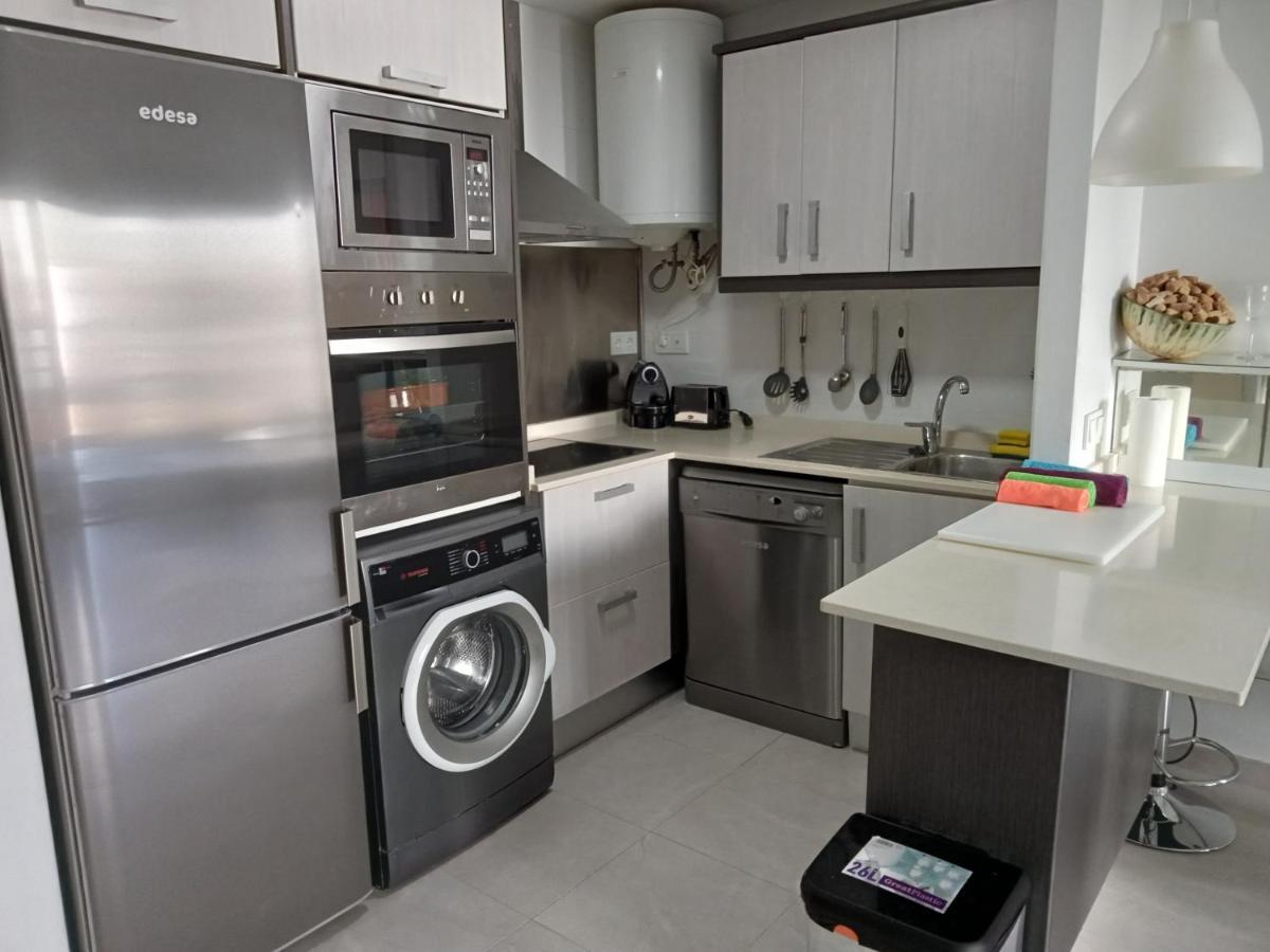 Playa Almarda,piscina,2 Terrazas,wifi,parking,bbq,tranquilo